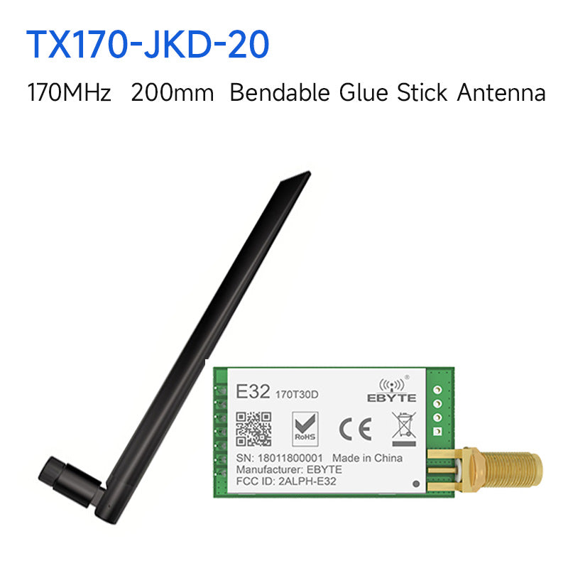 LoRa SX1278 170MHz Long Range 8km Wireless Transceiver Transmitter Receiver Rf Module EBYTE E32-170T30D e32 30dBm SMA Antenna