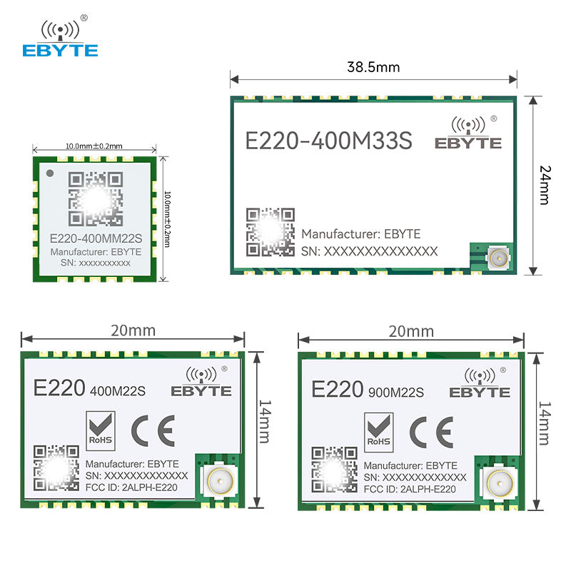 llcc68 lora module testing board cdebyte... Ebyte E220-900MBH-SC LLCC68 chip Offline test evaluation kit LORA ...