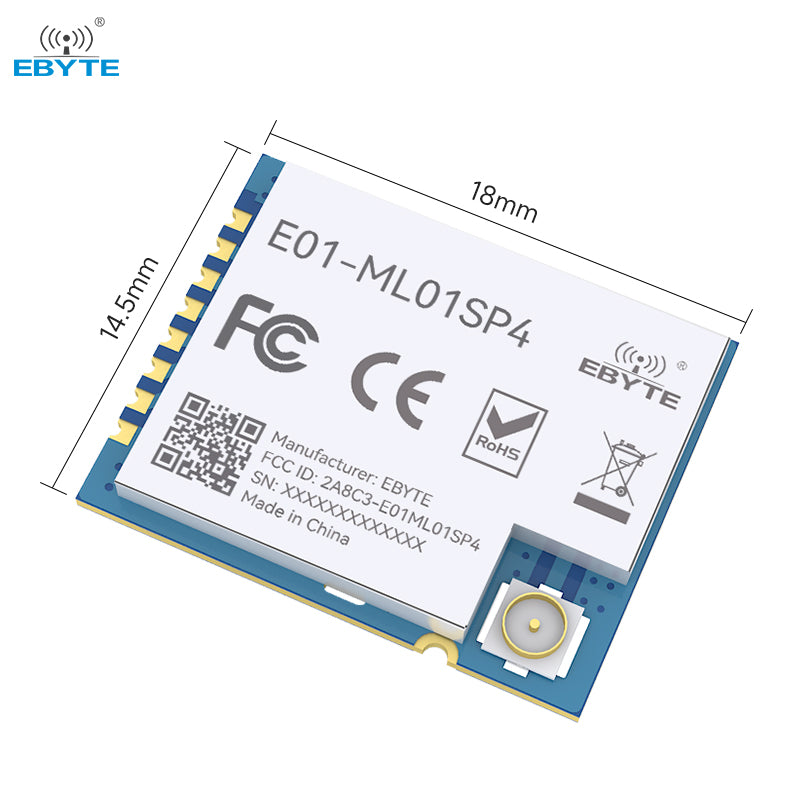 EBYTE E01-ML01SP4 nRF24L01P drahtloses Transceiver-Modul