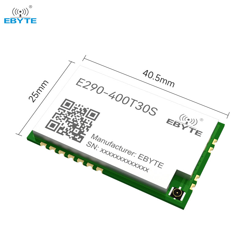 Ebyte E290-400T30S 433MHz PAN3060 LoRa Wireless Module 30dbm AT Command Low Power IAP Air Wake Up Relay Networking RSSI