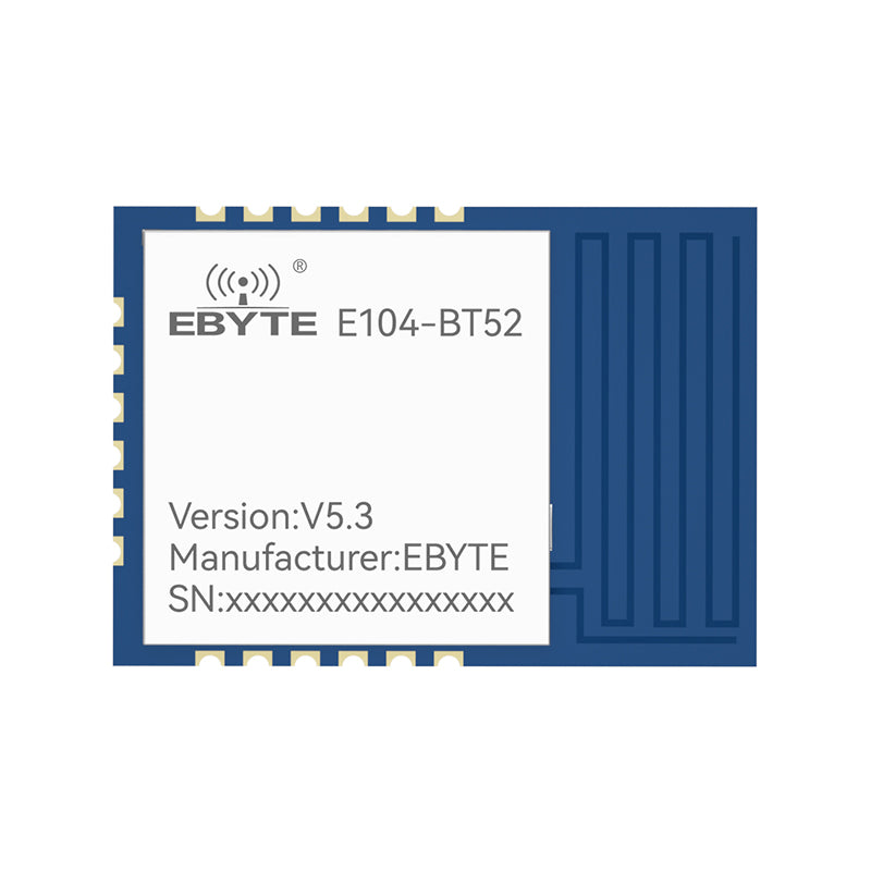 Ebyte E104-BT52 Series BLE to Serial Port Module 2.4GHz BLE5.3/5.0 DA14531 DA14535 Wireless Transparent Transmission BLE Module