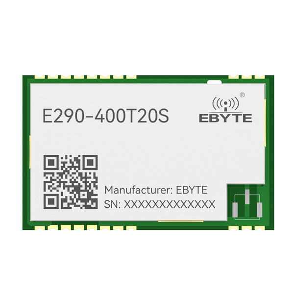 EBYTE E290-400T20S PAN3060 ChirpIoT™ Spread Spectrum Module IPEX/Stamp Hole AT Command Airspeed Adaptation Automatic Relay