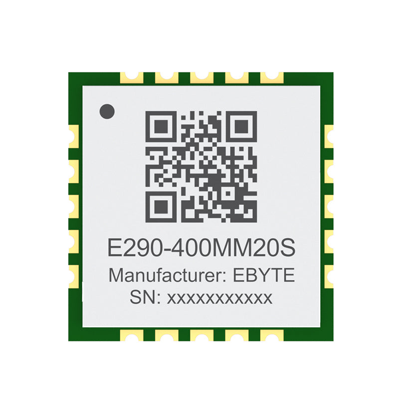 CDEBYTE E290-400MM20S PAN3060 ChirpIoT™ Spread Spectrum LoRa Module 20dBm Stamp Hole  Airspeed Adaptation Ultra Small Size AT Command