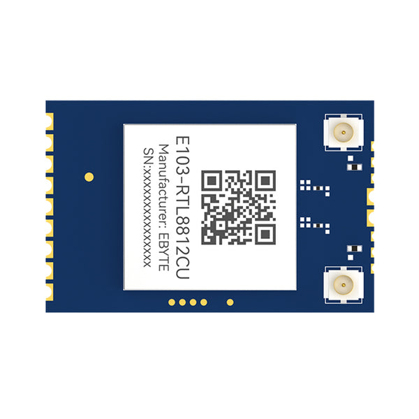 Ebyte E103-RTL8812CU High-speed Dual-band WiFi Module RTL8812CU-CG Chip 2.4GHz+5.8GHz Low Cost IEEE 802.11b/g/n/ac 200m USB 2.0
