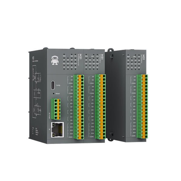 Ebyte M31 Series EtherCAT Remote I/O Module Distributed Slave Dual Ethernet Ports Acquisition Switch Analog Digital Signals
