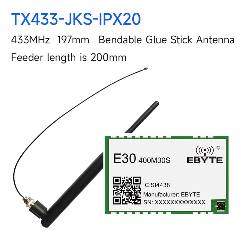 Ebyte E30-400M30S(4438) 30dBm low power consumption SPI 425-525MHz SI4438 chip wireless radio frequency module