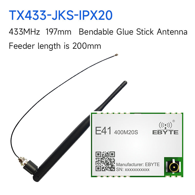 Ebyte E41-400M20S Cost-Effective 20dBm spi interface 433mhz Wireless Module Long Range Rf Transceiver