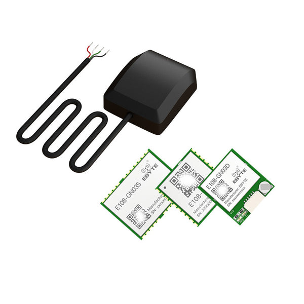 Ebyte E108-GN03 Series UART/GPIO BDS/GPS/GLONASS AT6558R GNSS Multi Mode Satellite Positioning and Navigation Module Test Suite