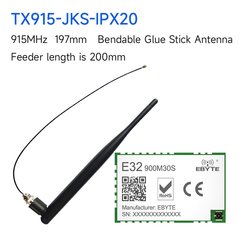 Беспроводной модуль SX1276 Lora 868/915 МГц E32-900M30S 10 км на большие расстояния SPI с низким энергопотреблением Модуль SPI LoRa с расширенным спектром