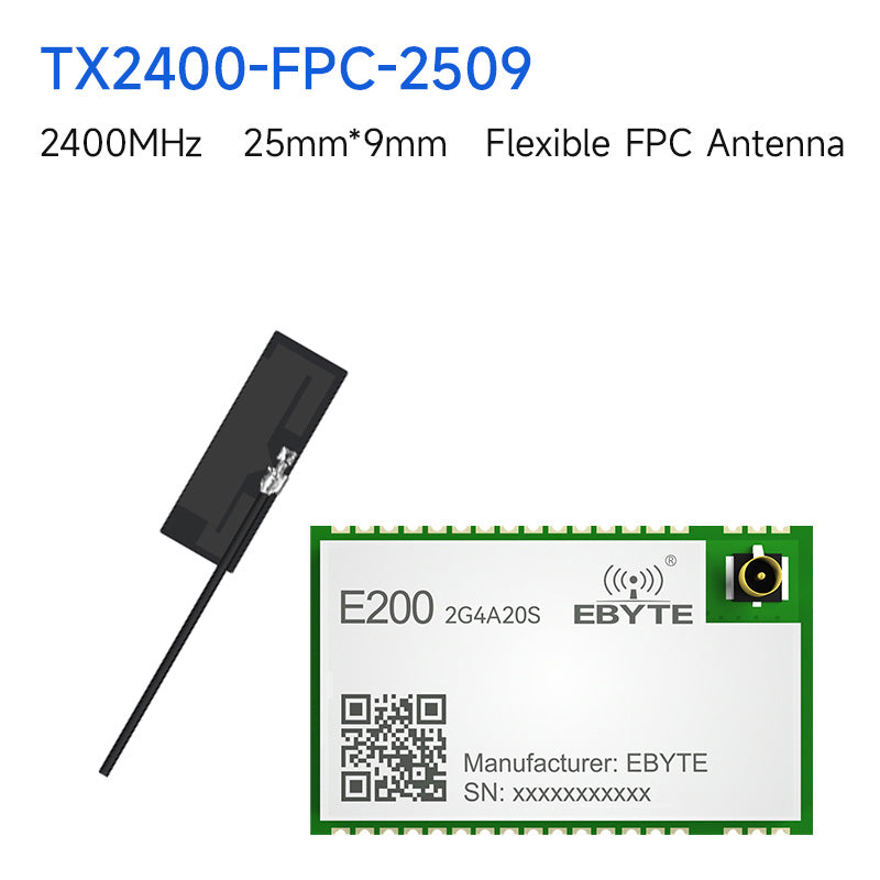 Ebyte E200-2G4A20S wireless audio module low power consumption 2.4G serial port integrated transceiver two-way transmission