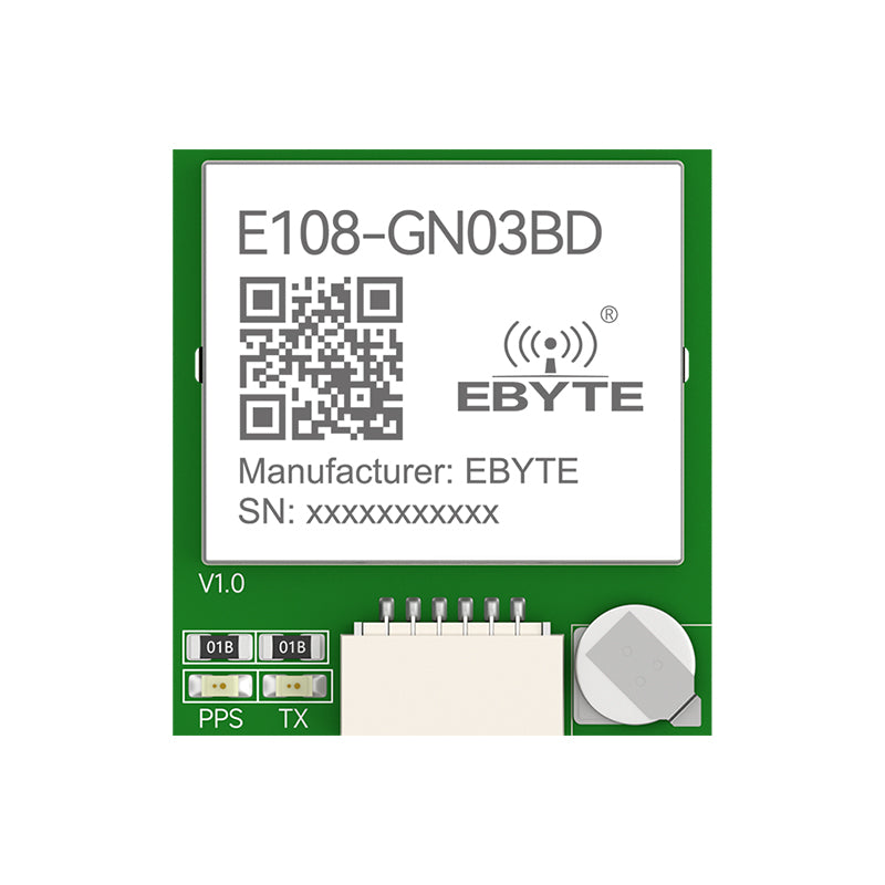 Ebyte E108-GN03BD SOC AT6668B Chip Single Beidou Satellite System Navigation Module BDS Single Beidou Positioning Module