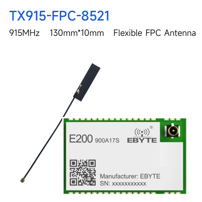 Ebyte E200-900A17S Small size Wholesale Long Range 2.4ghz wireless audio transmitter receiver module 863MHz 928MHz 17dBm