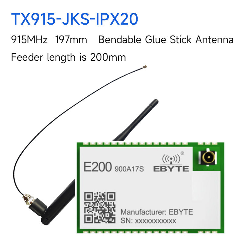 Ebyte E200-900A17S Small size Wholesale Long Range 2.4ghz wireless audio transmitter receiver module 863MHz 928MHz 17dBm