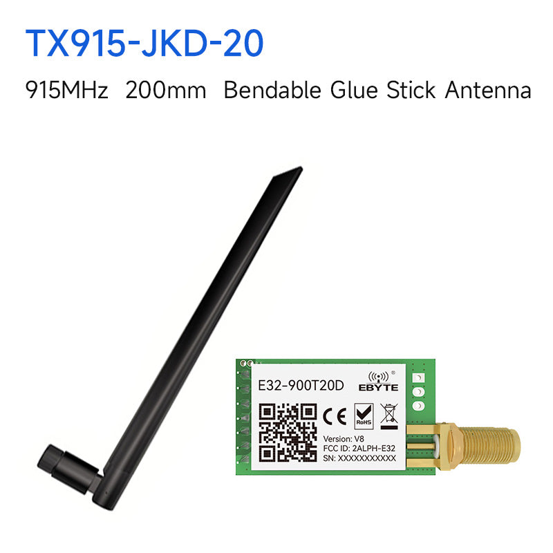 SX1276 LoRa-Modul 868 MHz 915 M EBYTE E32-900T20D-V8.X 100 mW Langstrecken-IoT-UHF-Wireless-Transceiver-Sender SMA-Antenne