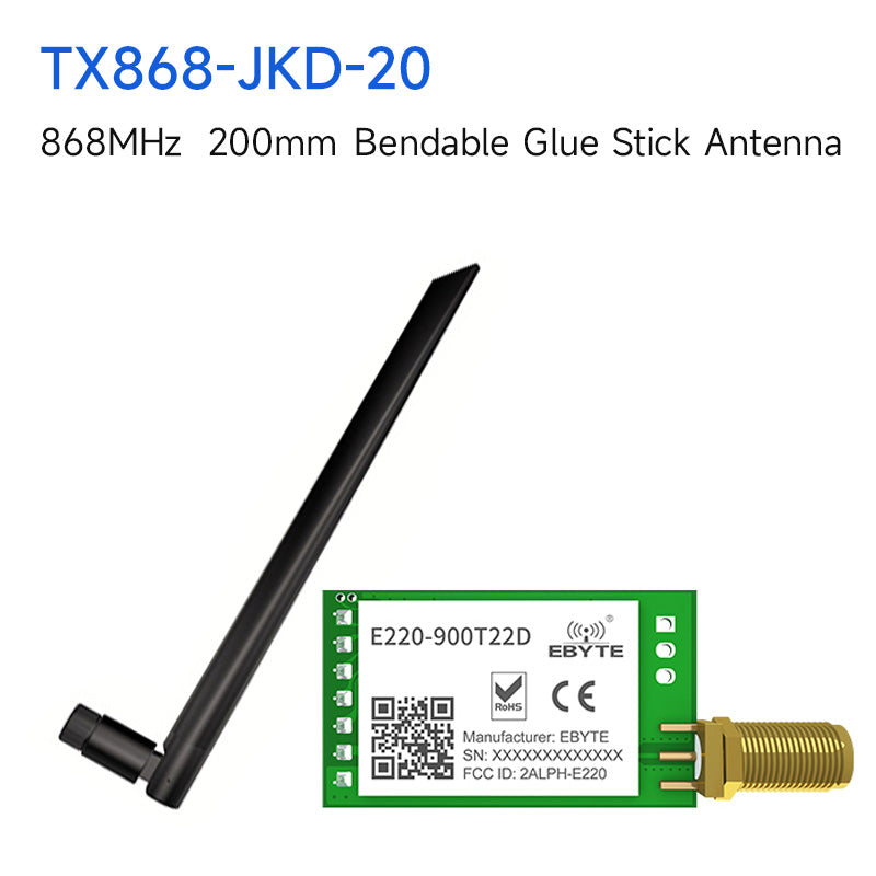 Ebyte LoRa E220-900T22D support Air wake-up 5km 22dBm UART LoRa Spread Spectrum Technology 915mhz LLCC68 chip LoRa wireless module