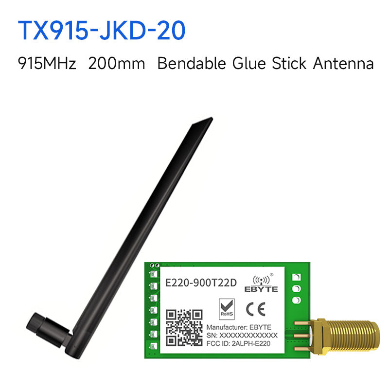 Ebyte LoRa E220-900T22D support Air wake-up 5km 22dBm UART LoRa Spread Spectrum Technology 915mhz LLCC68 chip LoRa wireless module