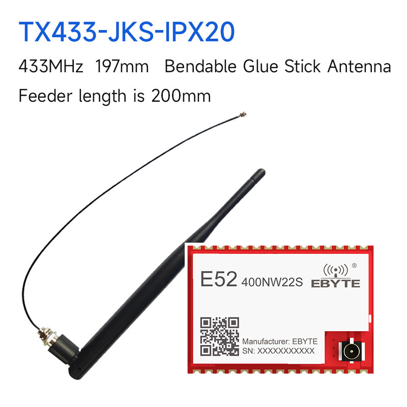 Ebyte E52-400NW22S LoRa MESH networking 433.125MHz spread spectrum Wireless serial port UART Self-routing network self-healing