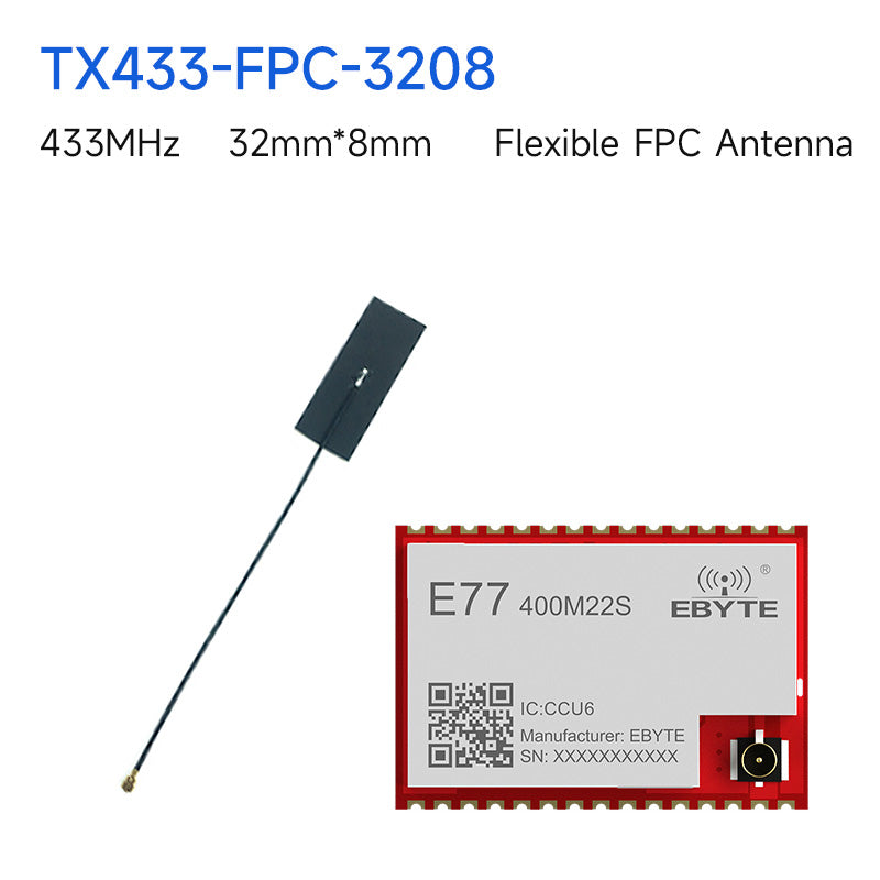 EBYTE E77-400M22S Wireless Module LoRa Spread Spectrum 433/470MHz 868/915MHz ARM Cortex-M4 Low Power Consumption SoC