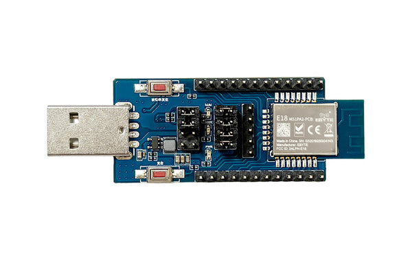 Ebyte E18-TBL/H Series ZigBee Development Test Kit CH340G USB test Board for E18-2G4Z27SI 2.4GHz SMD Wireless Modules Zigbee CC2530