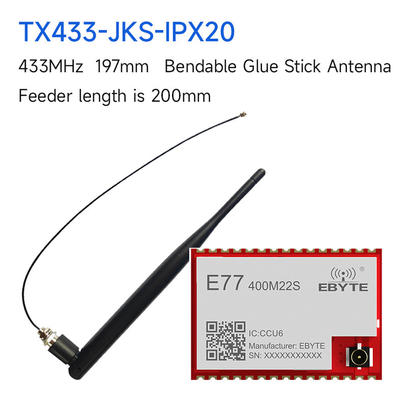 EBYTE E77-400M22S Wireless Module LoRa Spread Spectrum 433/470MHz 868/915MHz ARM Cortex-M4 Low Power Consumption SoC