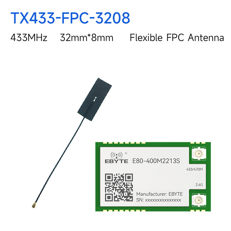 Ebyte E80-400M2213S Semtech multi-band LoRa LR1121 chip 21.5/13dBm 433M/2.4GHz LoRa dual-band wireless RF transceiver module