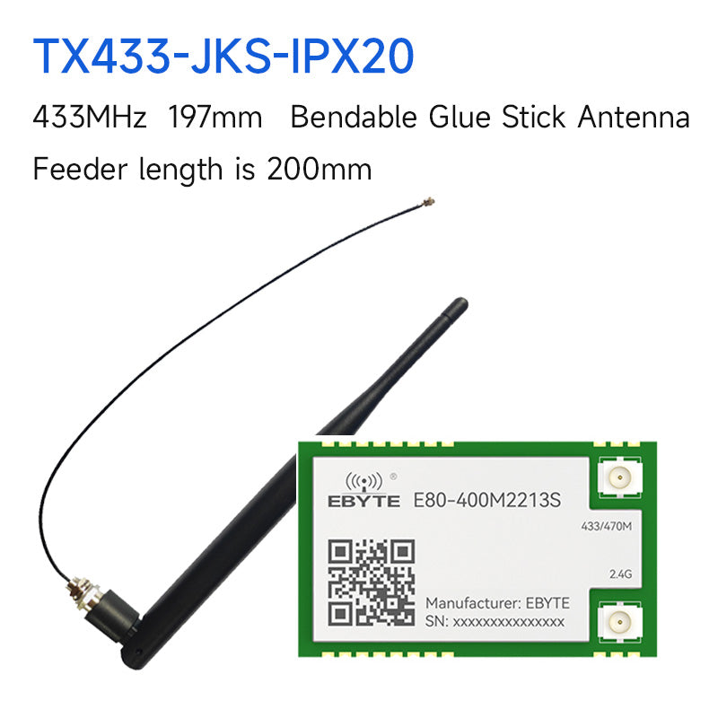 Ebyte E80-400M2213S Semtech multi-band LoRa LR1121 chip 21.5/13dBm 433M/2.4GHz LoRa dual-band wireless RF transceiver module