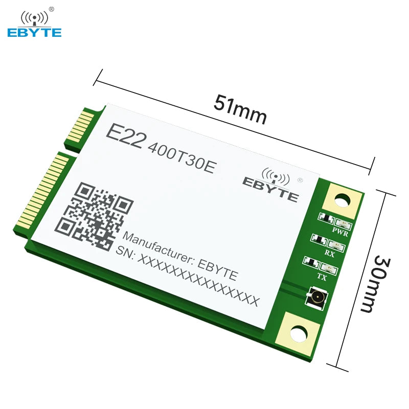 Ebyte Free sample E22-400T30E 10km long distance wireless transmission module lora receiver relay controller module