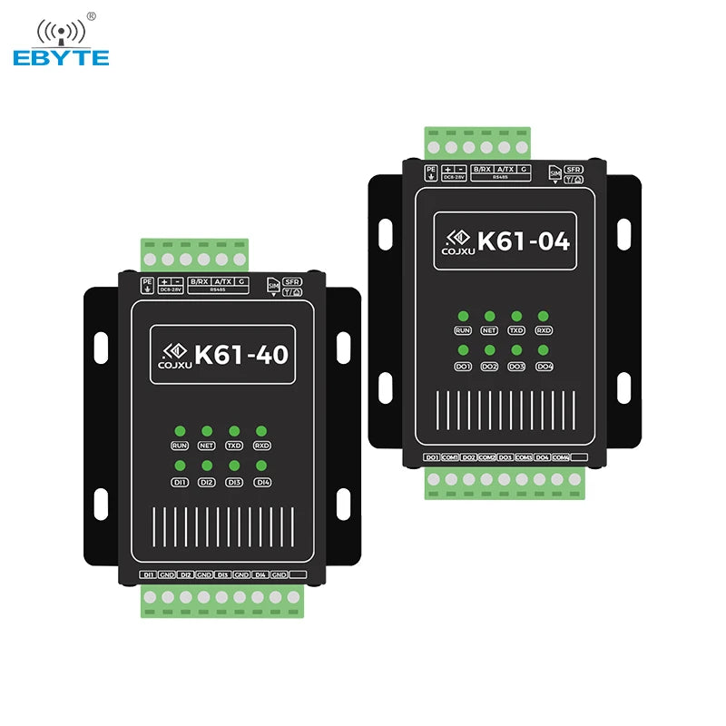 Ebyte K61-DL20 support modbus 4 channels of acquisition and output RS485 data transmission Switch transmission module