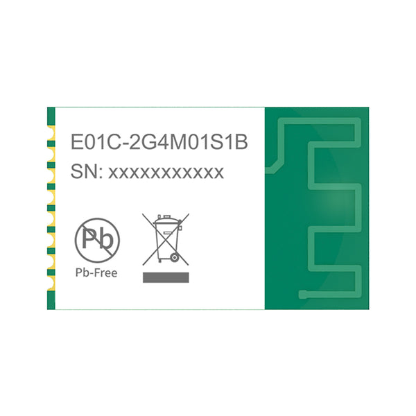 Ebyte E01C-2G4M01S1B Industrial Grade Ci24R1 chip PCB Antenna  High cost-effective 2.4G RF module 2.4GHz SPI SMD Wireless Module