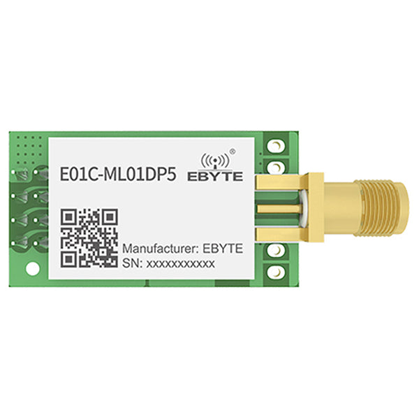 EBYTE E01C-ML01DP5 2.4GHz Si24R1 20dBm PA LNA Wireless RF Module SPI SMA-K Antenna Long Range Transceiver Receiver Tansmitter