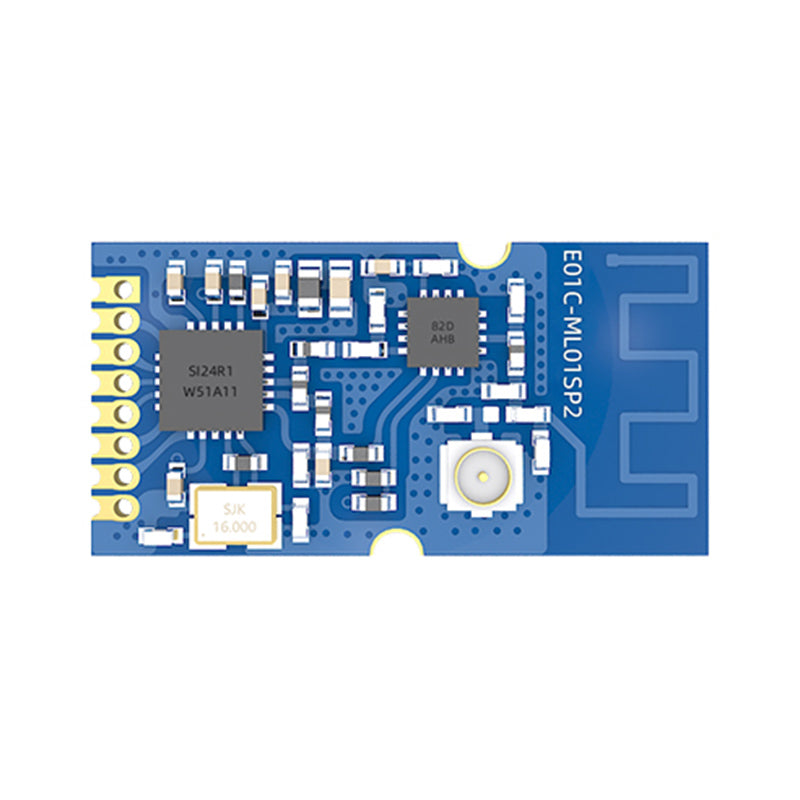 Ebyte OEM ODM E01C-ML01SP2 Si24R1chip Small Size Built-in PCB antenna 20dBm 100mW  SPI RF Module 2.4GHz SMD wireless module