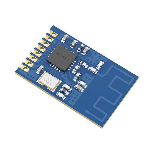E01C-ML01S Si24R1 Электронные компоненты IOT 300 м SMD-модуль 2,4 ГГц 7 дБм EBYTE Беспроводные модули PCB Антенна Интерфейс SPI