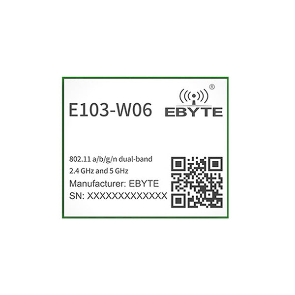 CC3235S WIFI-Modul 2,4 GHz 5,8 GHz Doppelfrequenz 18 dBm Kompatibel mit CC3235MODS CC3235MODSF IEEE802.11 a/b/g/n EBYTE E103-W06