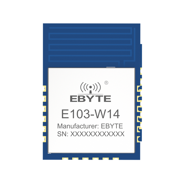 BLE5.2 2.4GHz WiFi Serial Port Module Dual Mode MQTT AT Command CDSENT E103-W14 Low Power Consumption HTTP/TCP/UDP PCB Antenna