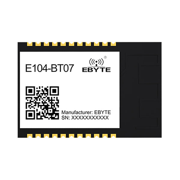 E104-BT07 Недорогой беспроводной модуль BLE Bluetooth с низким энергопотреблением, 2,4G, малый размер, передача данных через последовательный порт