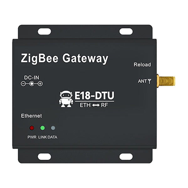 Zigbee Gateway Drahtlose Übertragung CDEBYTE E18-DTU(Z27-ETH) 27dBm Selbstvernetzendes TCP/UDP/HTTP/MQTT-Modus-Ethernet-Gateway 