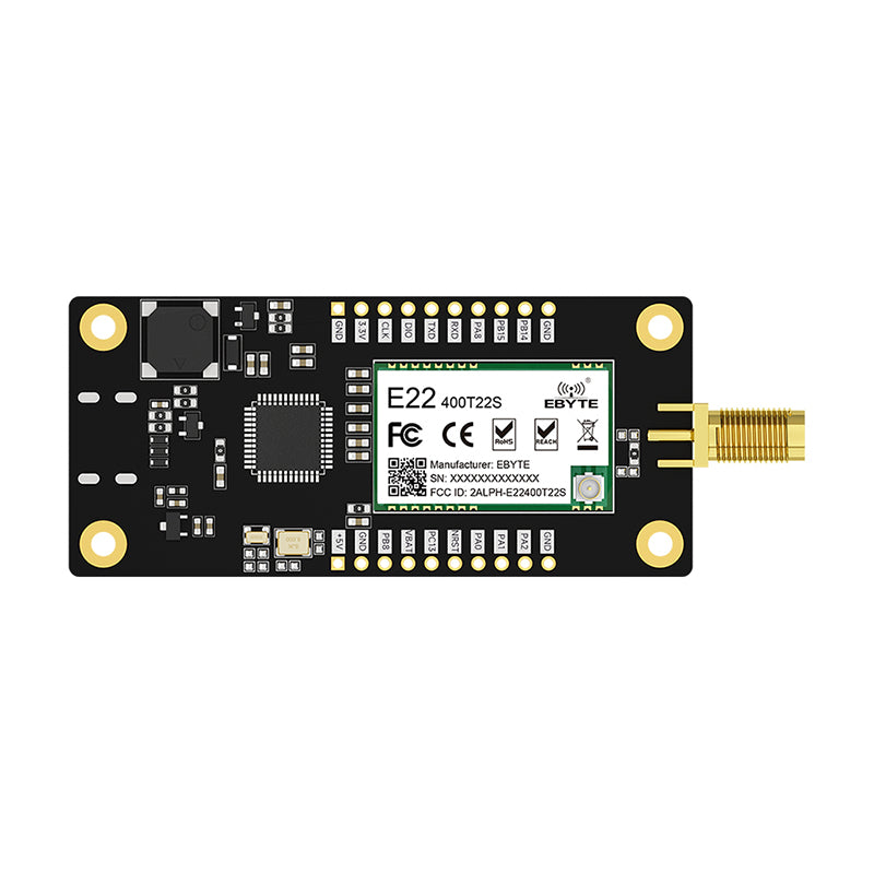 Ebyte E22-400TBL-SC Secondary Development long distance 400MHz OLED screen LORA Offline test evaluation kit RF transceiver