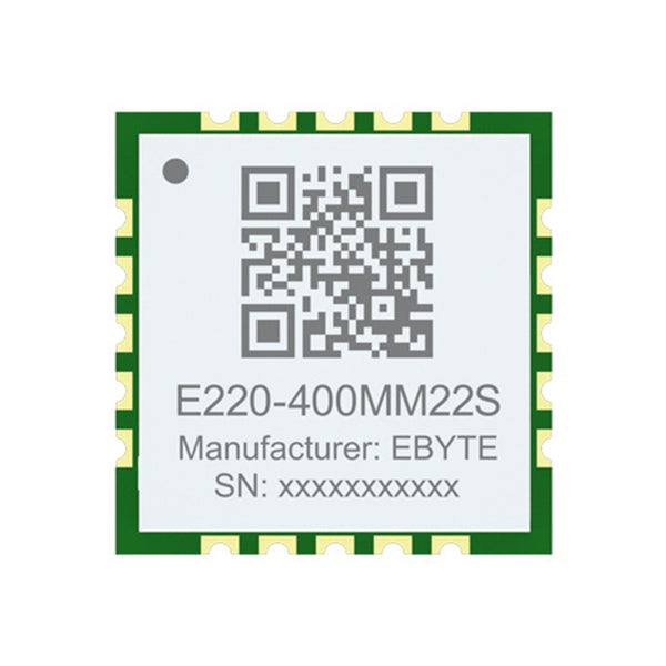 Ebyte OEM ODM E220-400MM22S Free sample low power consumption 22dBm LLCC68 lora module 433MHz