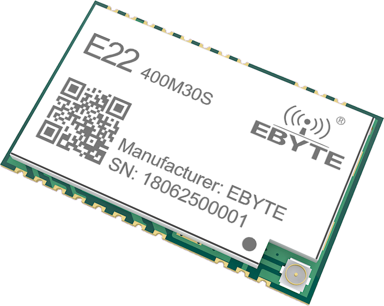 EBYTE E22-400M30S SX1268 433MHz Wireless Module Development Board RF Long Range 12000m IPEX Stamp Hole Antenna SPI