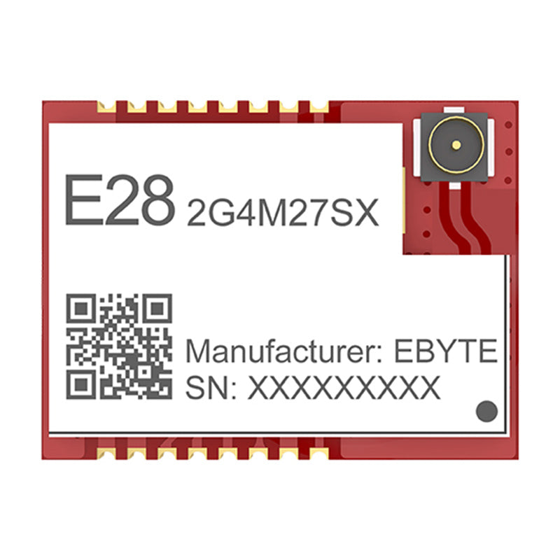 EBYTE OEM ODM E28-2G4M27SX Free sample SX1281 27dBm 2.4GHz RF transceiver lora module rf modulator for sale