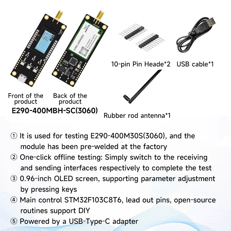 Ebyte E290-400M30S/33S PAN3060/PAN3029 SPI 30/33dBm 10km 433/470MHz Scheme RF Wireless Module and Wireless module development board 433/470MHz LoRa Module Global License-Free ISM