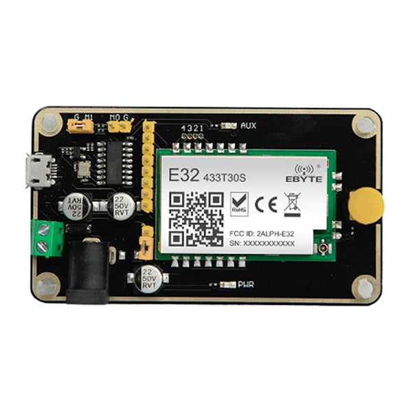 LoRa SX1278 Wireless Module Test Board CDEBYTE E32-433TBH-01 Pre-soldered E32-433T30S USB Interface Easy to Develop Test Kit
