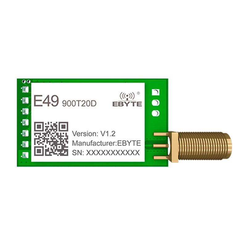 Ebyte E49-900T20D Small size Low power consumption GFSK modulation 20dBm 2.5km Rf Plug-in wireless module