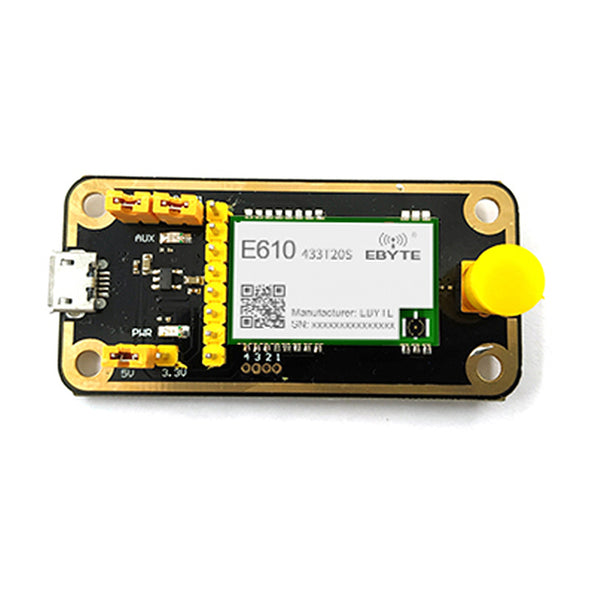 Wireless Module Test Board CDEBYTE E610-433TBH-01 Pre Soldered E610-433T30S Module USB Interface