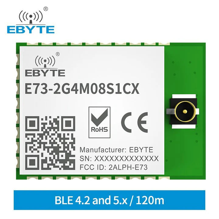 Circular Ble Module E73 Series nRF52840 nRF52833 BLE 5.0 Mesh Zigbee 8dBm SMD - EBYTE ...