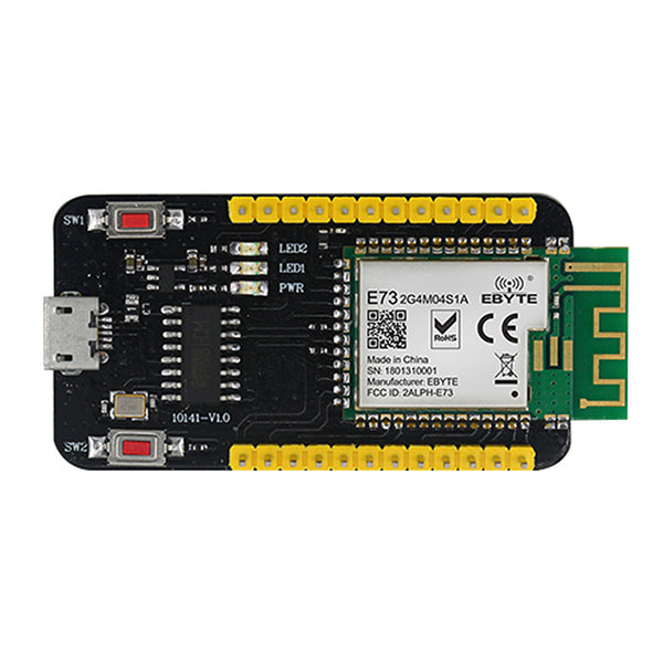 nRF52810 Wireless Module Test Board MESH Networking Bluetooth 5.0 USB Interface Testkits EBYTE E73-TBA Module Test Board