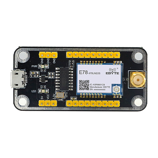 Тестовая плата беспроводного модуля UART CDEBYTE E78-400TBL-02, предварительно припаянная E78-470LN22S (6601) для серии E78, комплект для тестирования USB-интерфейса