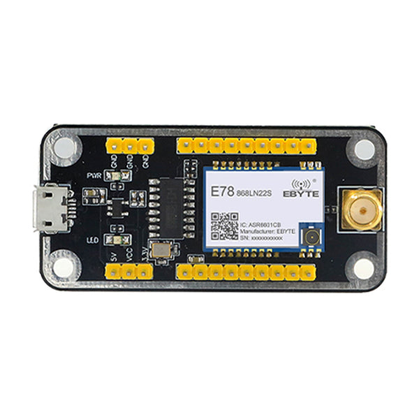 Тестовая плата беспроводного модуля UART EBYTE E78-868TBL-02 Предварительно припаянная E78-868LN22S (6601) для набора для тестирования интерфейса USB серии E78