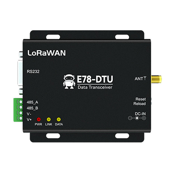 LoraWAN-Knotenmodul 868/915 MHz RS485 RS232 CDEBYTE E78-DTU(900LN22) Unterstützt OTAA ABP DC8~28V Integriertes aktives Watchdog-Polling
