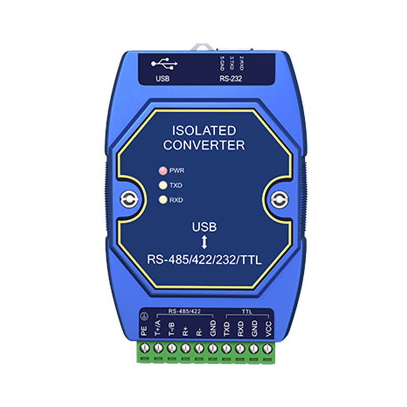 FT232RL Optical Isolated Industrial Converter USB to RS485/RS232/TTL Converter CDEBYTE E810-U15 With Type-C Interface DC4.5~5.5V